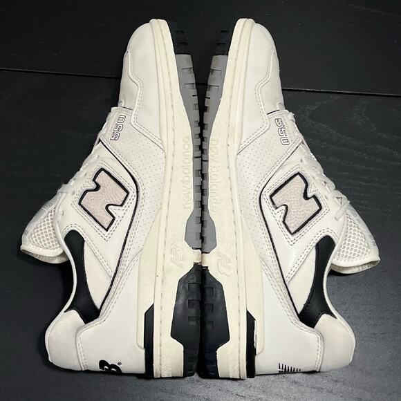 New Balance 550 Shoes in Cream Black Men's 11 - Picture 8 of 13